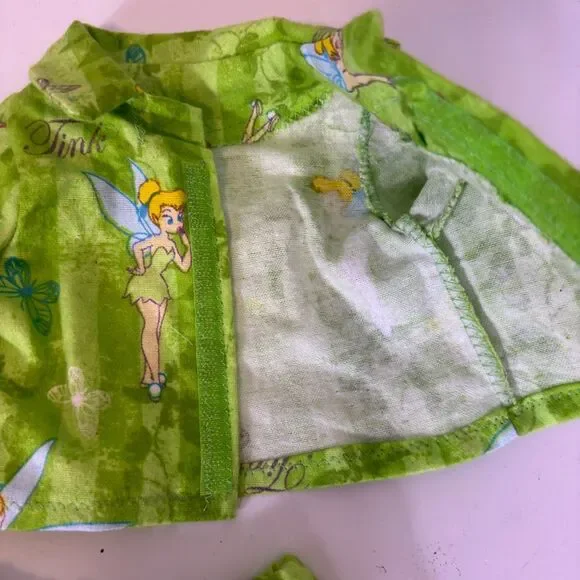 American Girl Doll Tinker Bell Long Sleeve & Pants PJ Set - Picture 4 of 4